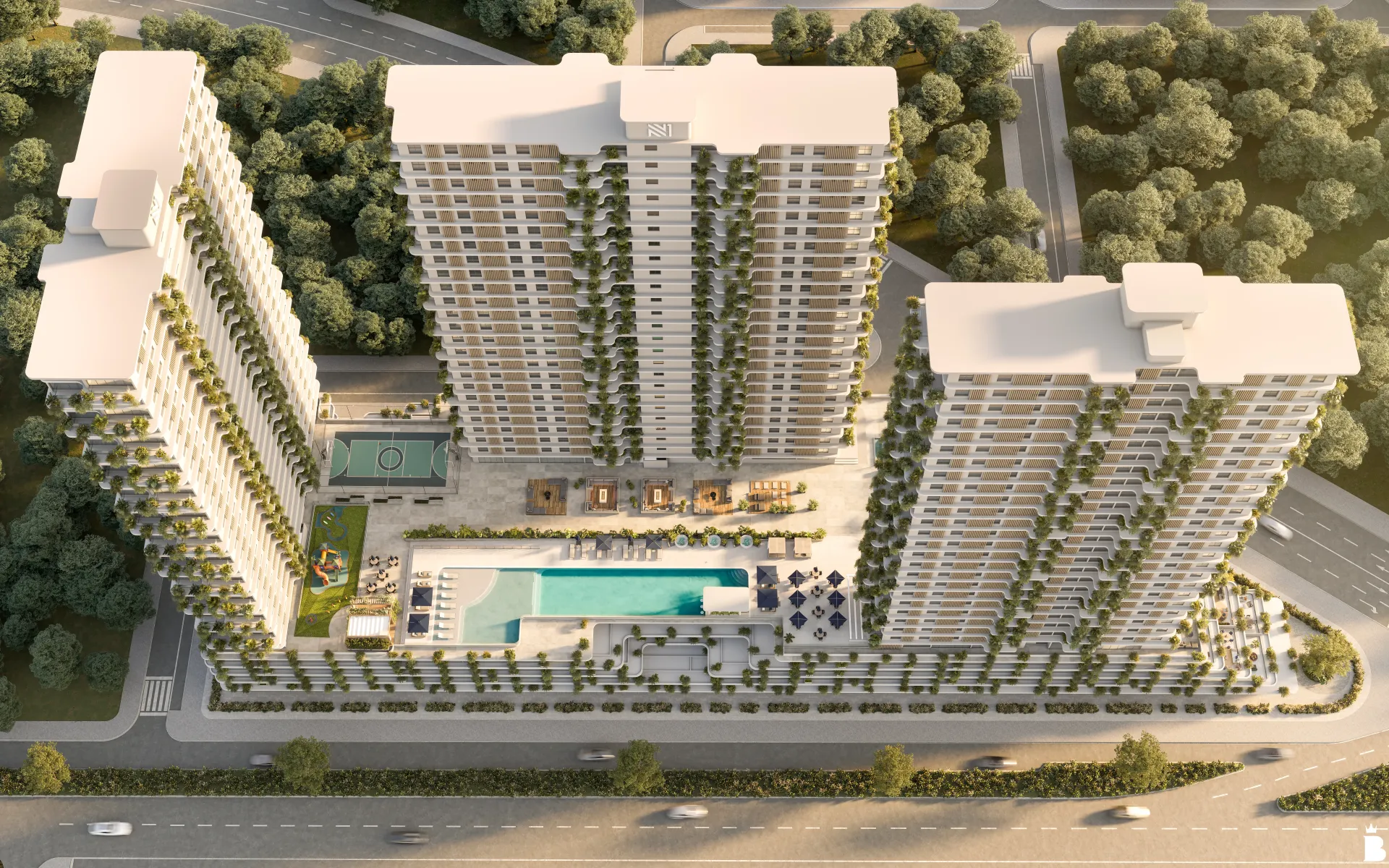 Vista Aérea do Lazer